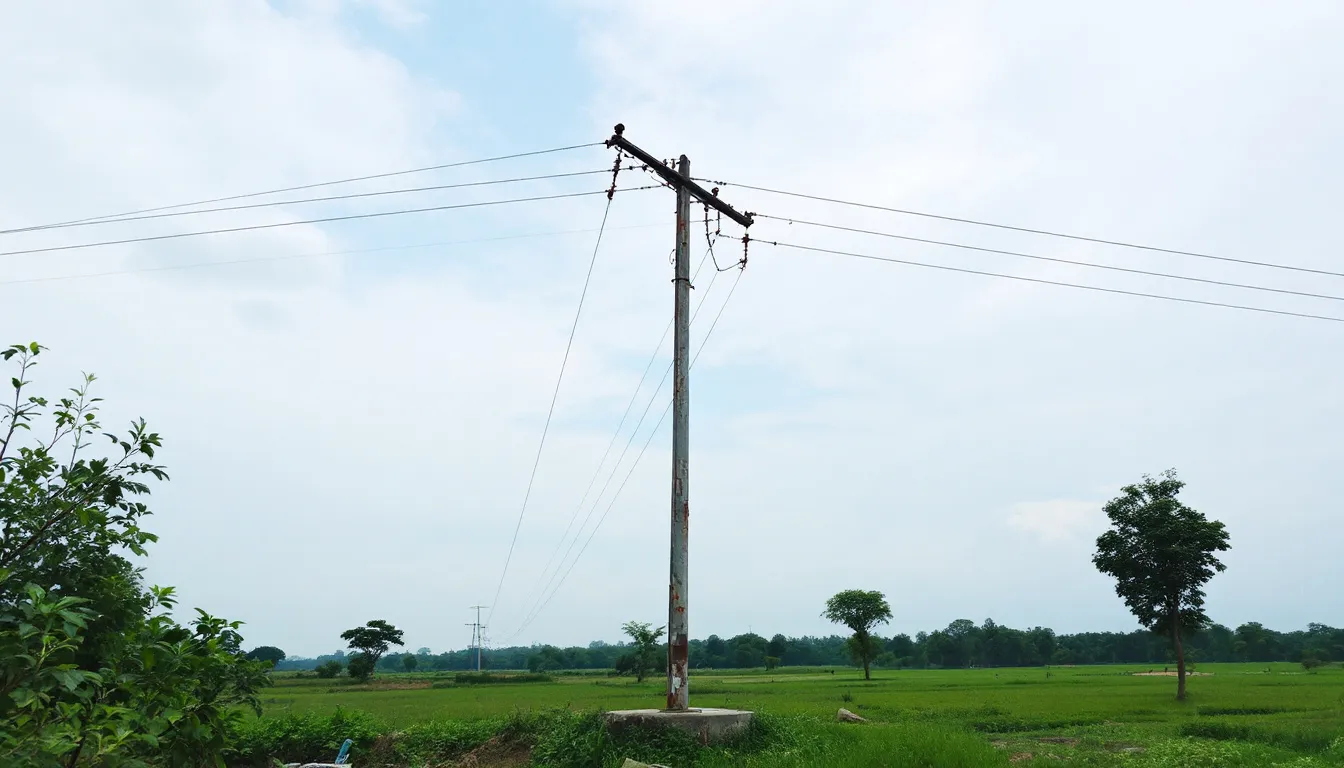 Poteau électrique sur votre terrain : Vos droits et indemnisations