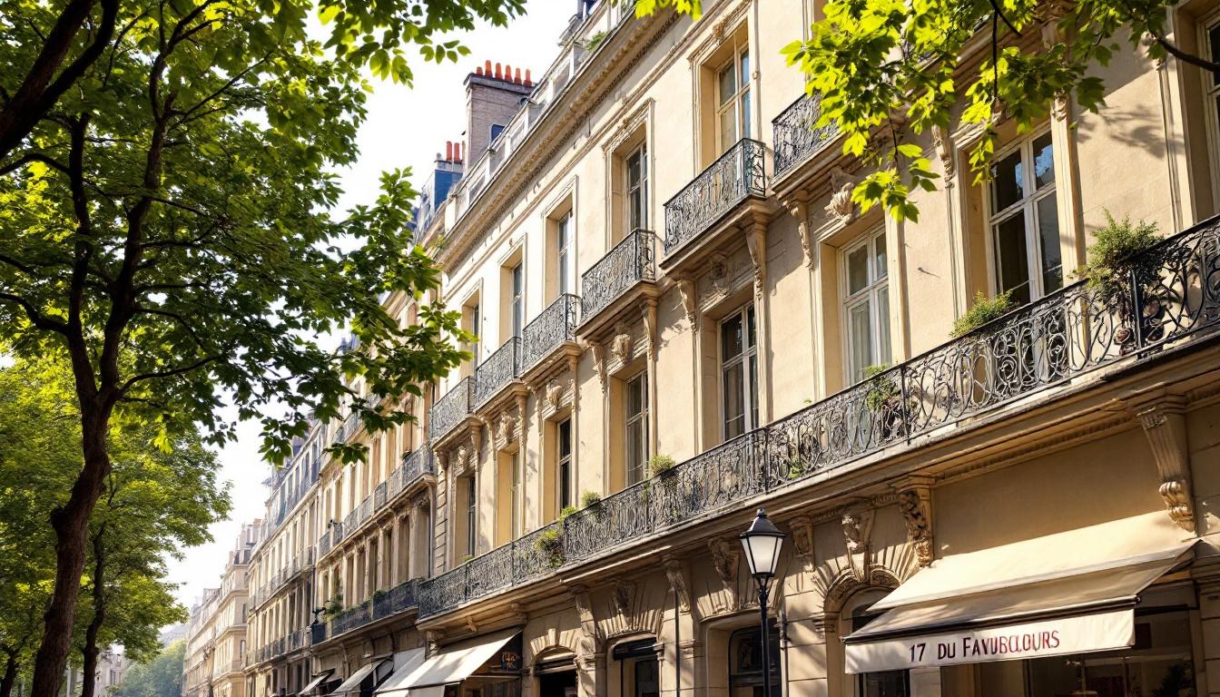 17 rue du faubourg montmartre : caractéristiques de cet immeuble